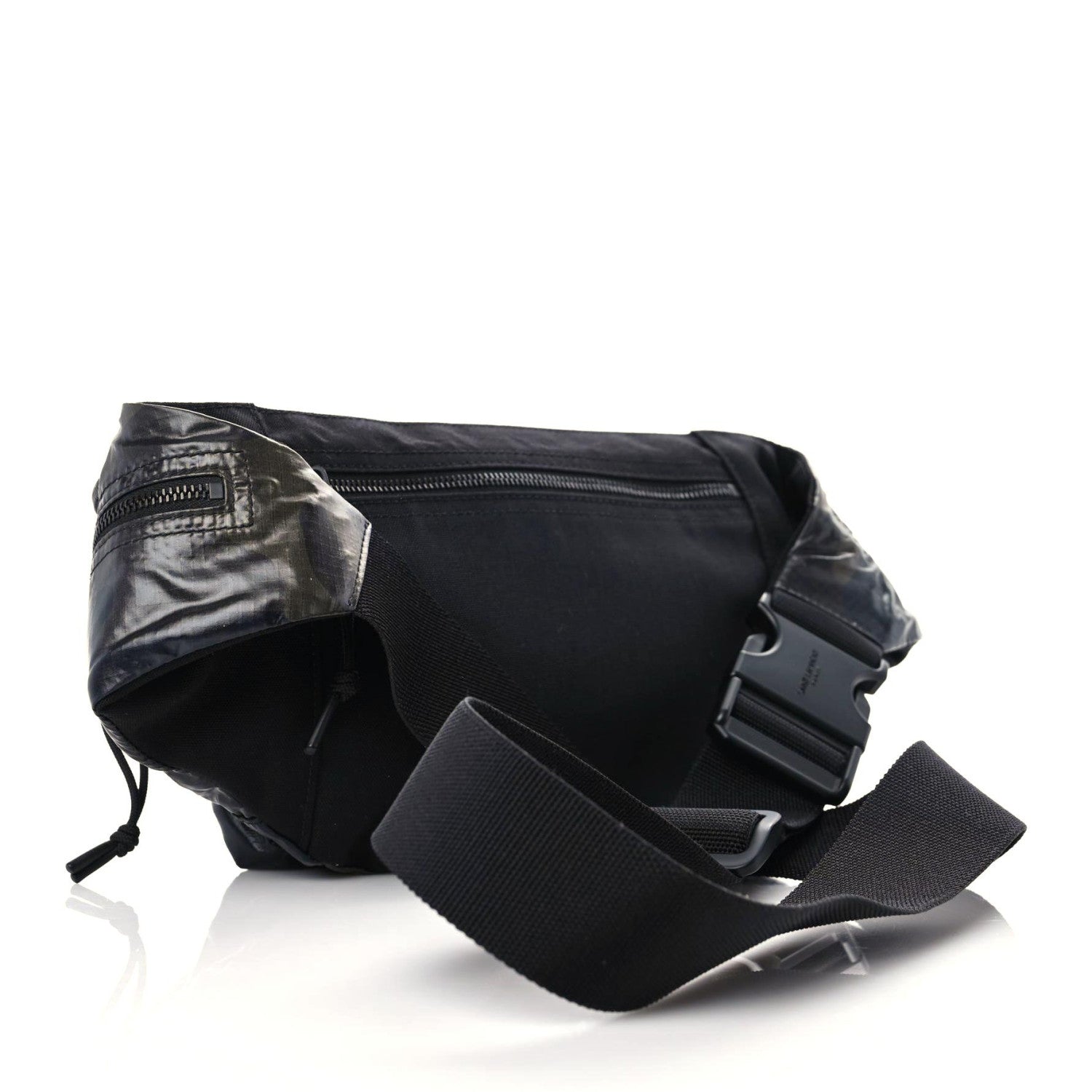 Saint Laurent Nylon Camouflage Logo Ripstop Body Belt Bag Kaki 2 of 9