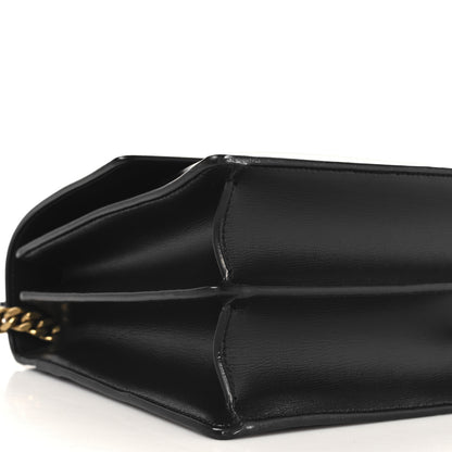 Saint Laurent Calfskin Medium Monogram Sunset Black 8 of 9