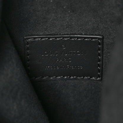 Louis Vuitton Calfskin Side Trunk MM Black 6 of 12