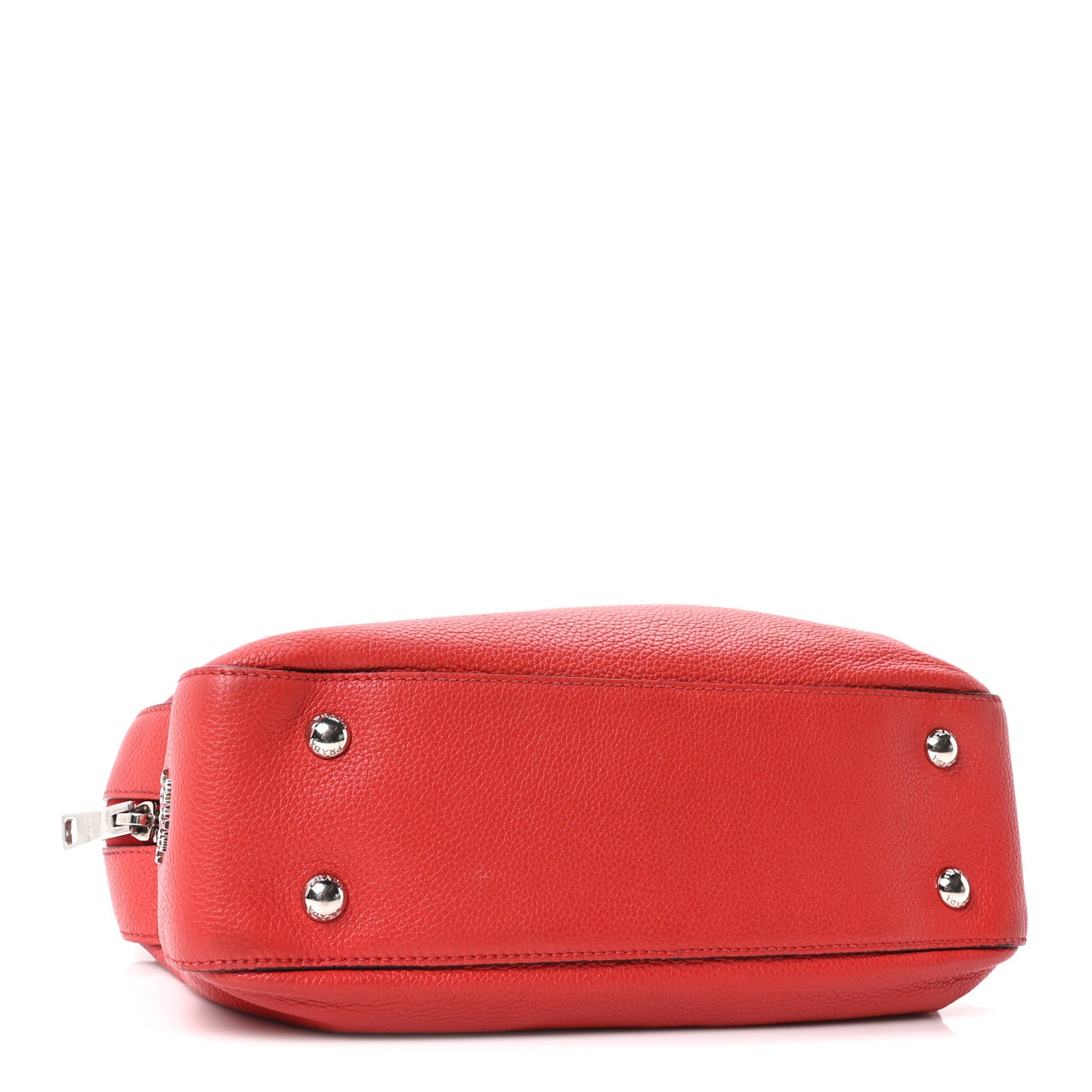 Vitello Daino Chain Satchel Bag Lacca