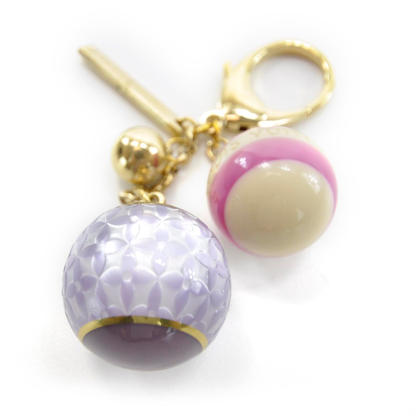 Mini Lin Bag Charm Violet