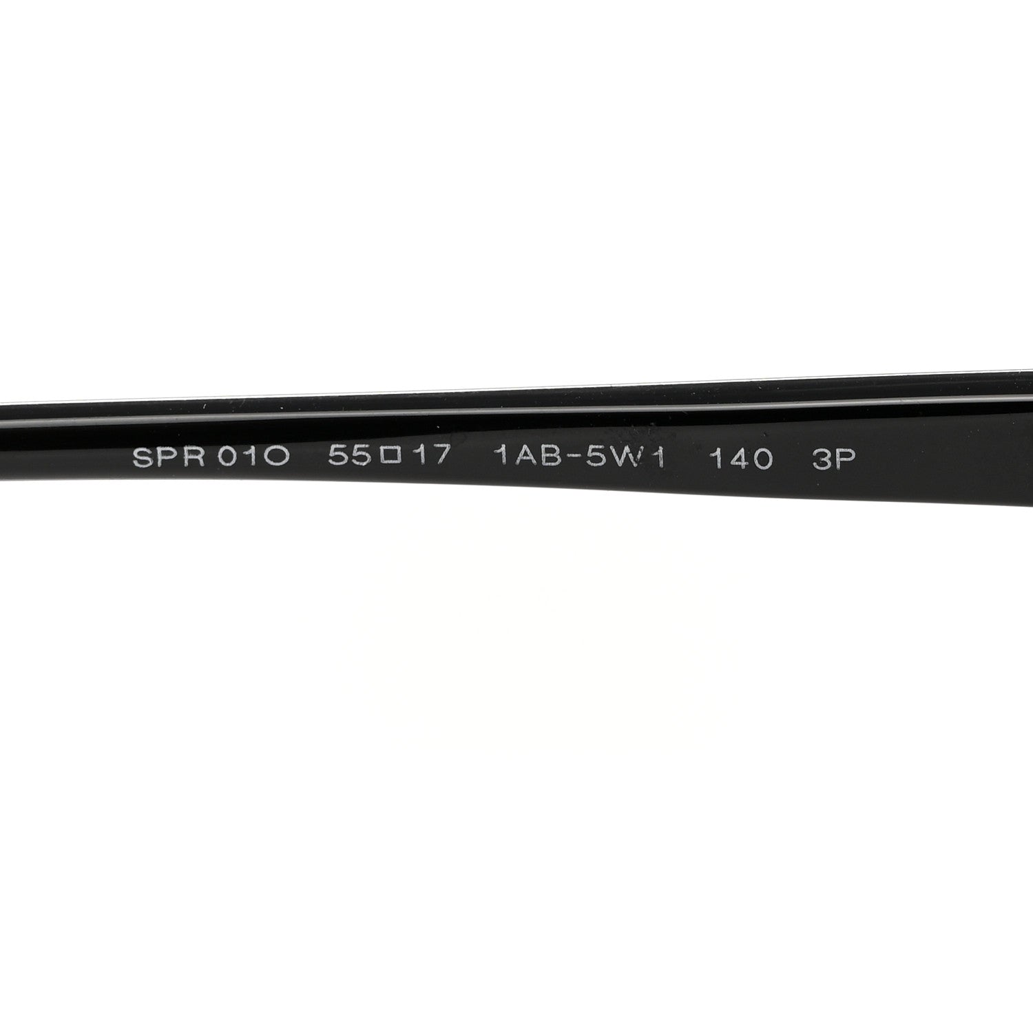 Prada Acetate Sunglasses SPR 01O Black 5 of 7
