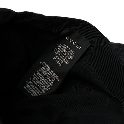 Gucci Monogram Web Baseball Hat M Black 6 of 7
