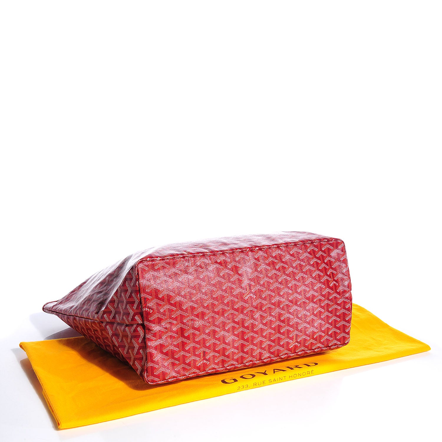 Goyard Goyardine Saint Louis GM Red 4 of 8