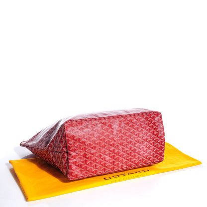 Goyard Goyardine Saint Louis GM Red 4 of 8