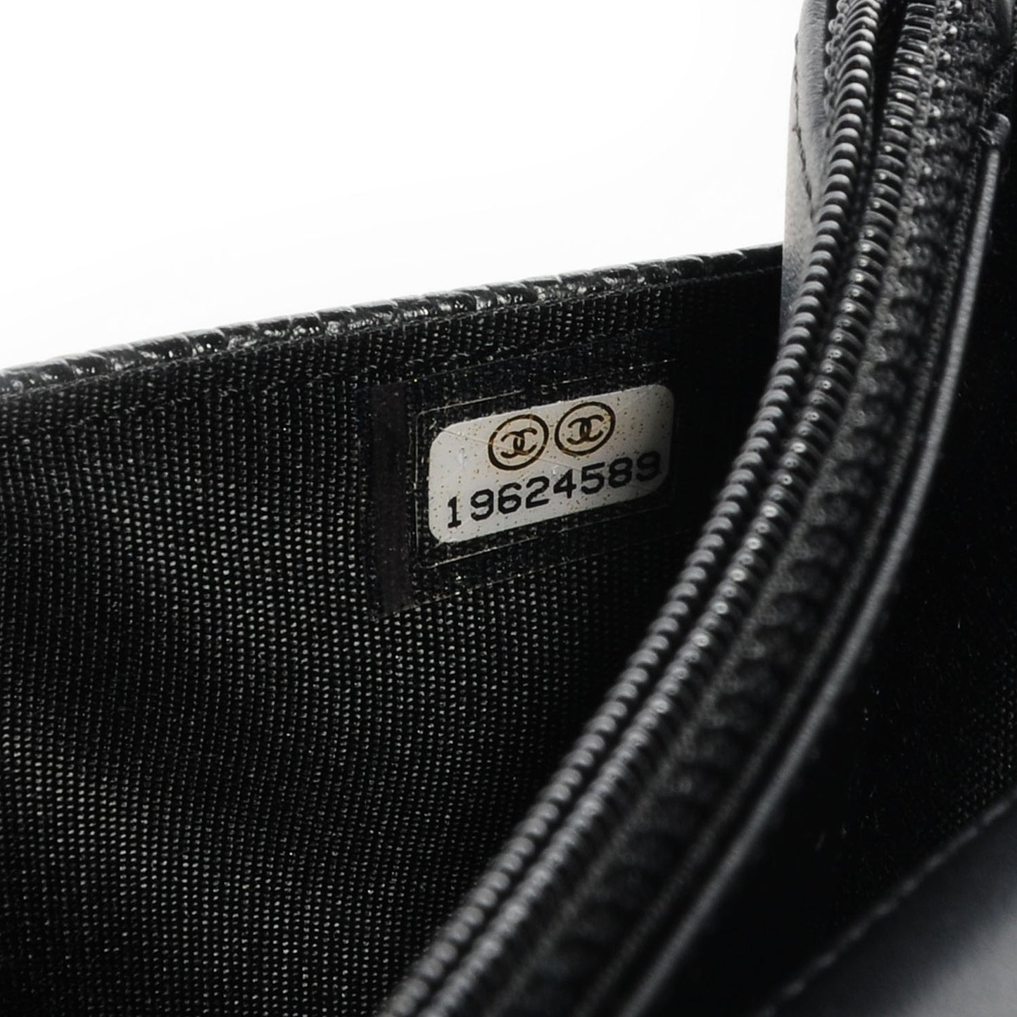Caviar Timeless CC Wallet on Chain WOC Black