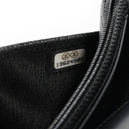 Chanel Caviar Timeless CC Wallet on Chain WOC Black 8 of 10