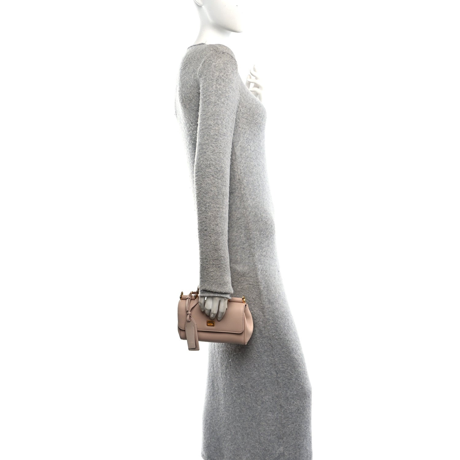 Dolce & Gabbana Calfskin Mini My Sicily Beige 2 of 9