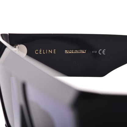 Celine Flat Top Sunglasses CL 40030F Black 6 of 7