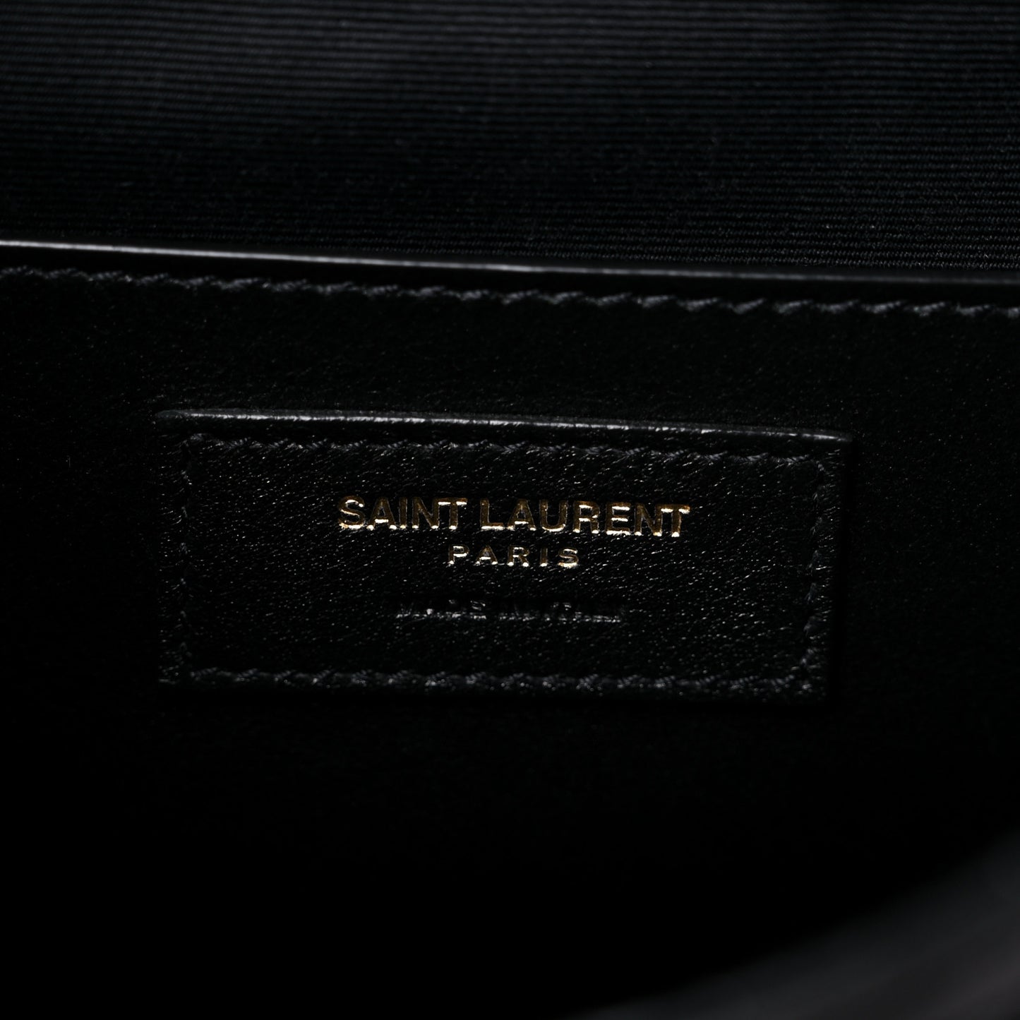 Lambskin Matelasse Monogram Baby Niki Chain Satchel Black