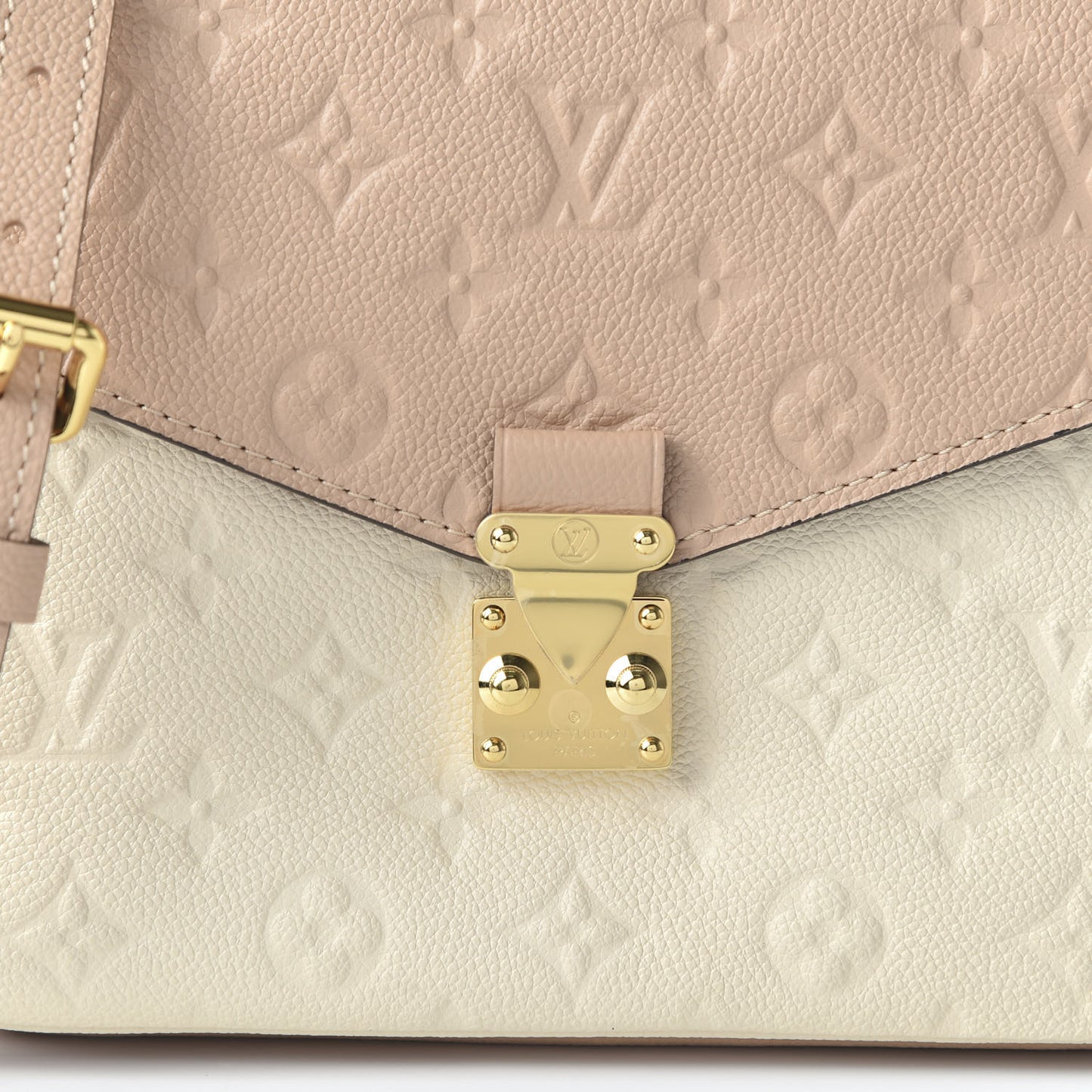 Empreinte Pochette Metis Beige Rose Creme