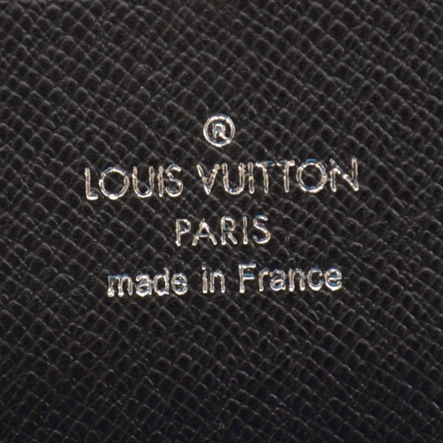 Louis Vuitton Epi Zippy Organizer Wallet Black 6 of 8