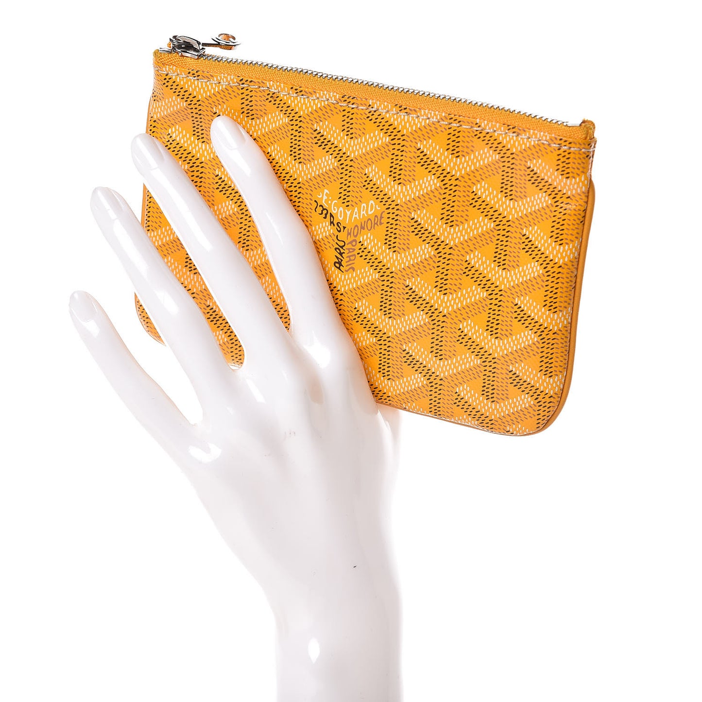 Goyardine Mini Senat Pochette Yellow