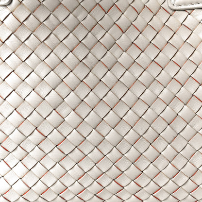 Bottega Veneta Nappa Intrecciato Medium Cabat White Orange 15 of 16