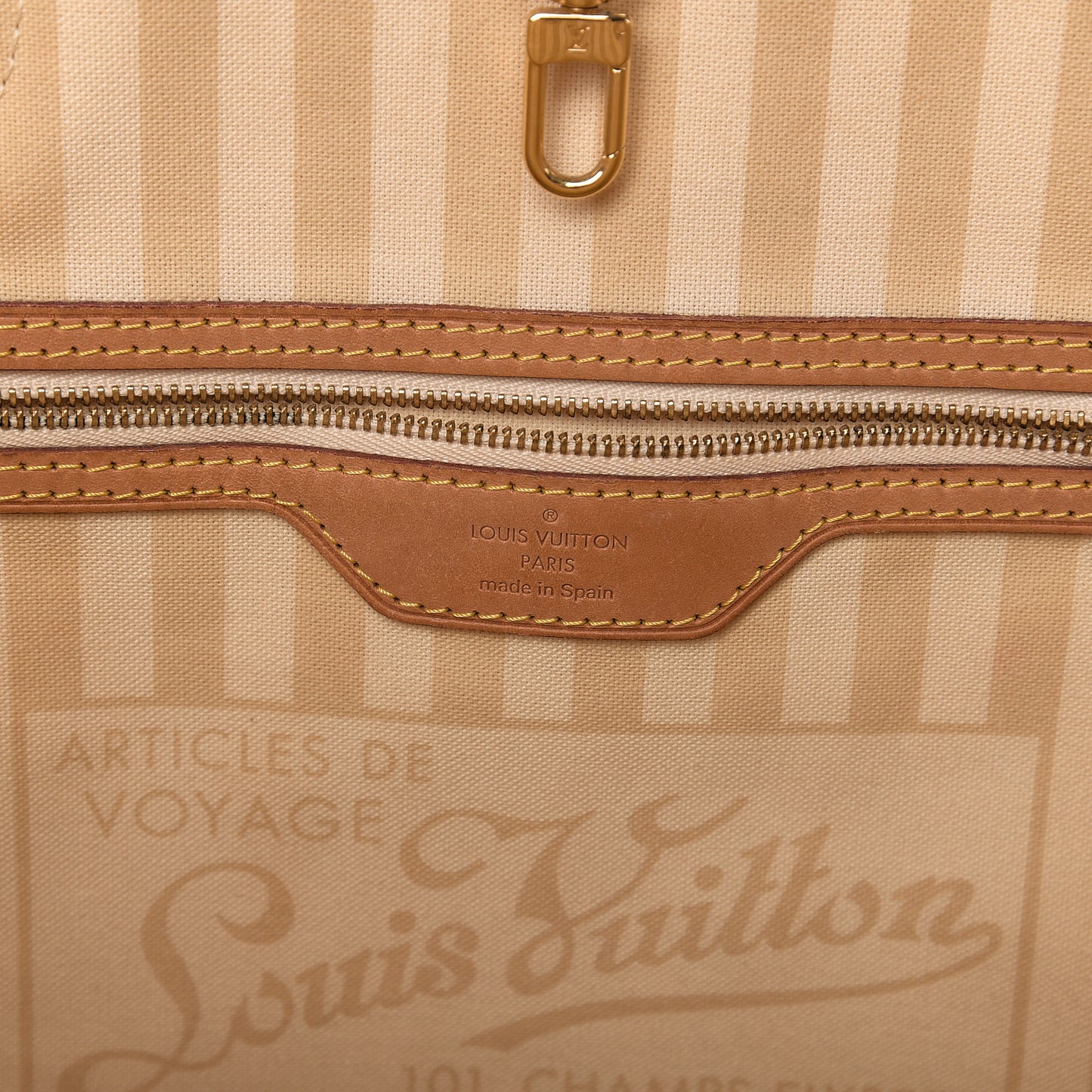 Monogram Rayures Neverfull MM