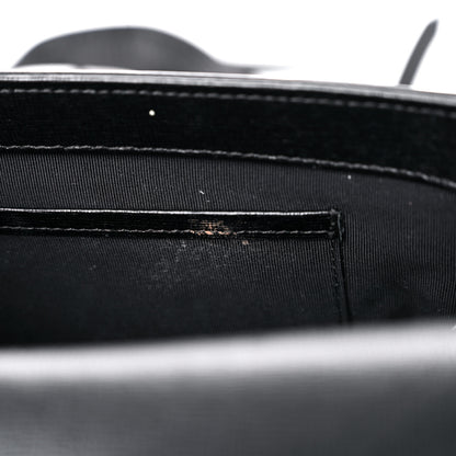 Off-White Saffiano For Display Only Binder Clip Shoulder Bag Black 7 of 21