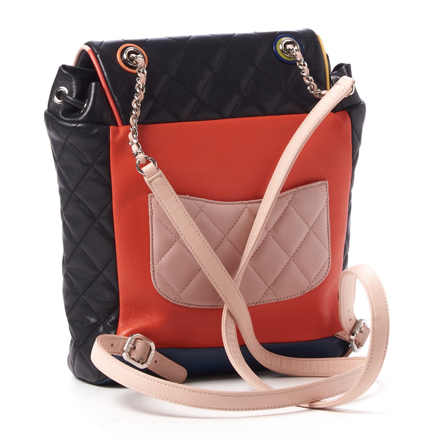 Chanel Lambskin Quilted Small Cuba Urban Spirit Backpack Black 3 of 10