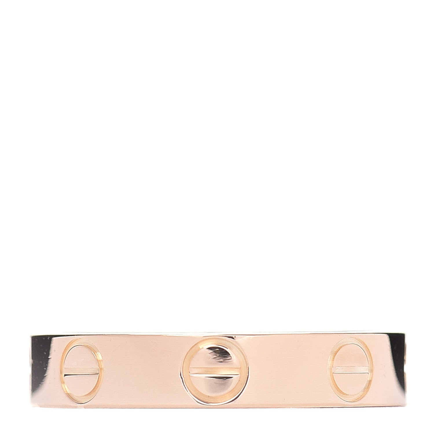 Cartier 18K Pink Gold 3.5mm LOVE Wedding Band Ring 47 4 3 of 5