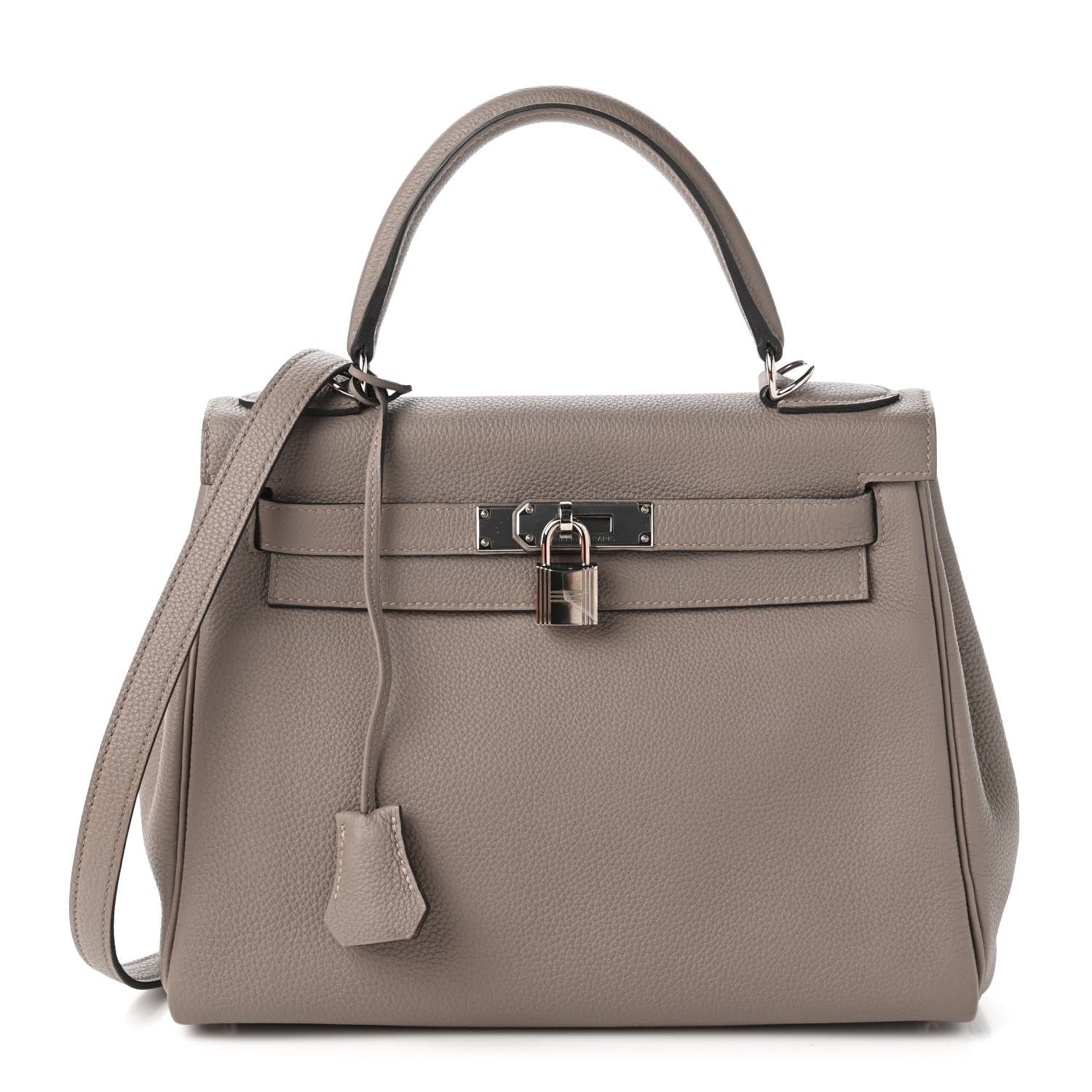 Hermes Togo Kelly Retourne 28 Gris Asphalte 1 of 13