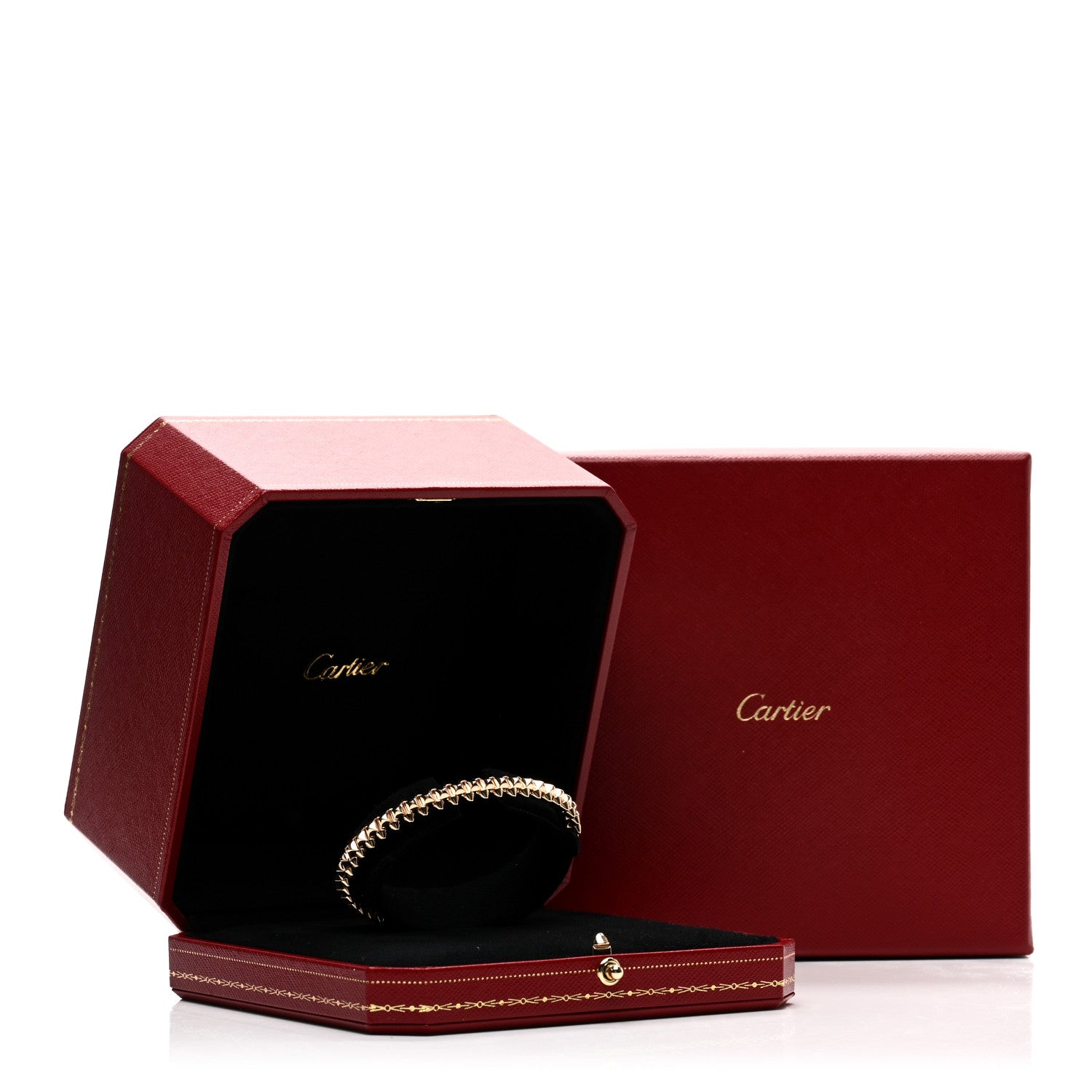 Cartier 18K Pink Gold Medium Clash De Cartier Bracelet 16 4 of 4