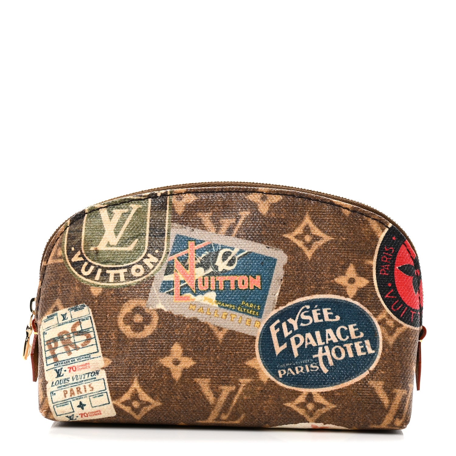 Louis Vuitton Monogram Flight Mode Cosmetic Pouch 1 of 7