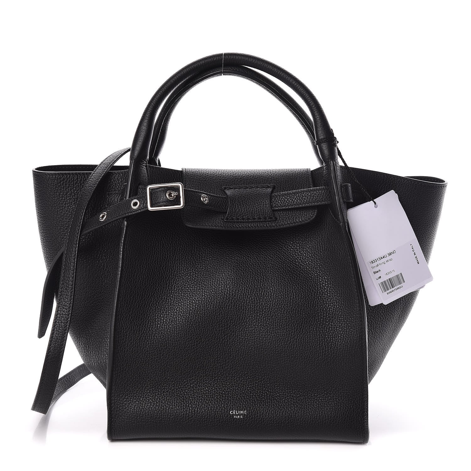 Celine Supple Grained Calfskin Small Big Bag Black 1 of 9