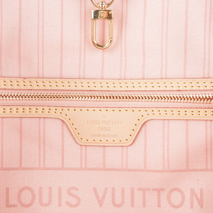 Louis Vuitton Damier Azur Tahitienne Neverfull MM 6 of 8