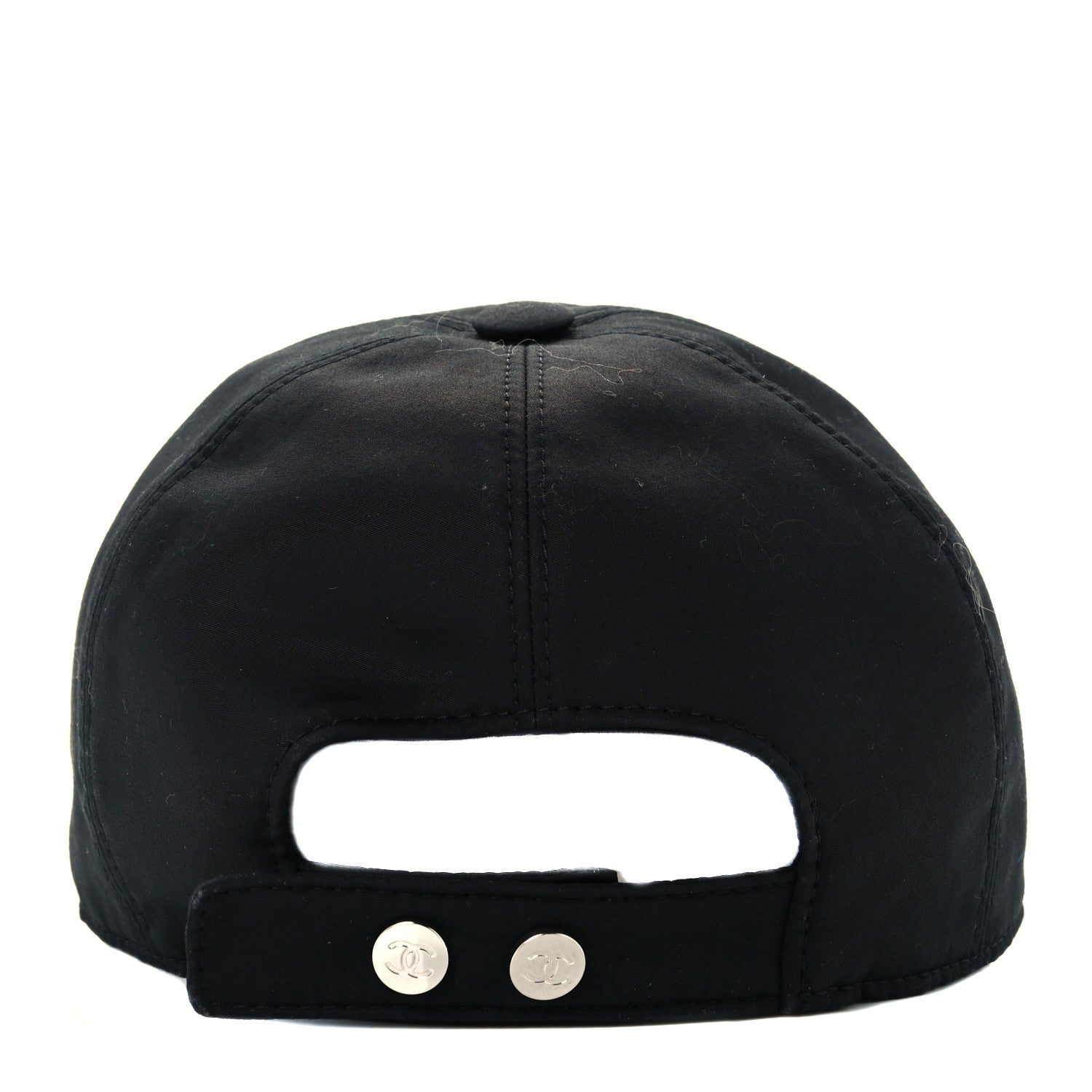 Chanel Cotton CC Cap Hat Black 4 of 8
