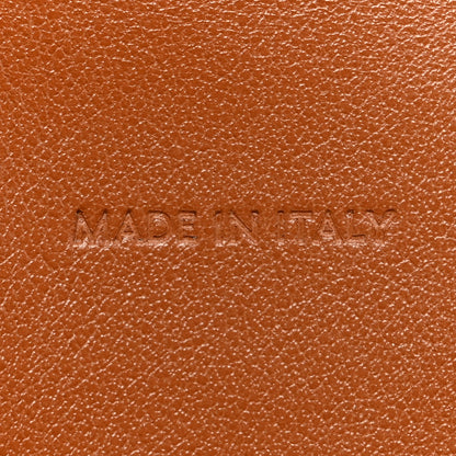 Celine Triomphe Canvas Lambskin Wallet On Strap Tan 9 of 14