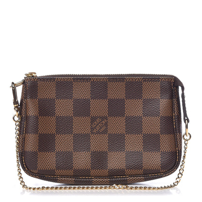 Louis Vuitton Damier Ebene Mini Pochette Accessories 1 of 6