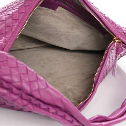 Bottega Veneta Nappa Intrecciato Large Veneta Hobo Orchid 5 of 9