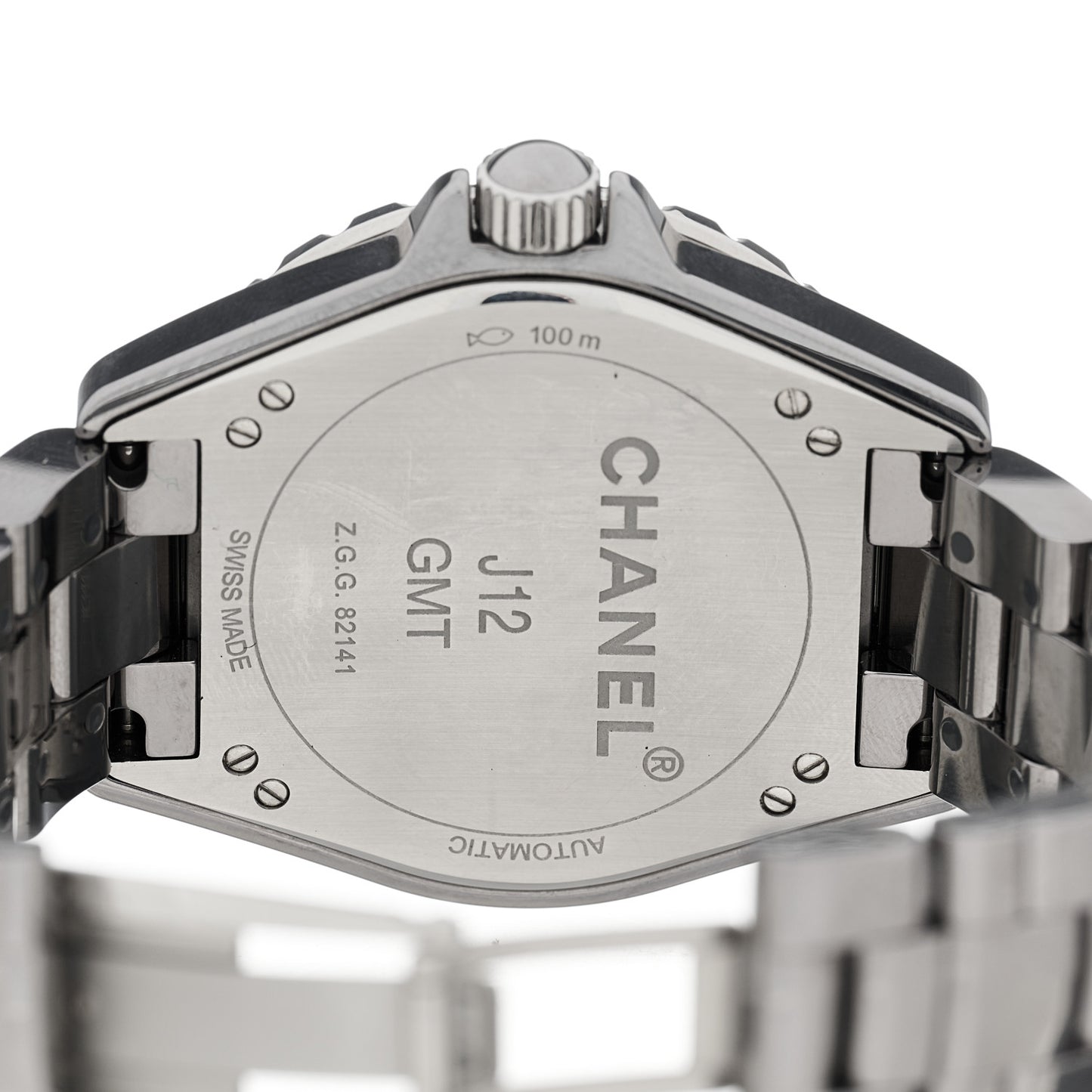 Titanium Ceramic 41mm J12 GMT Automatic Watch