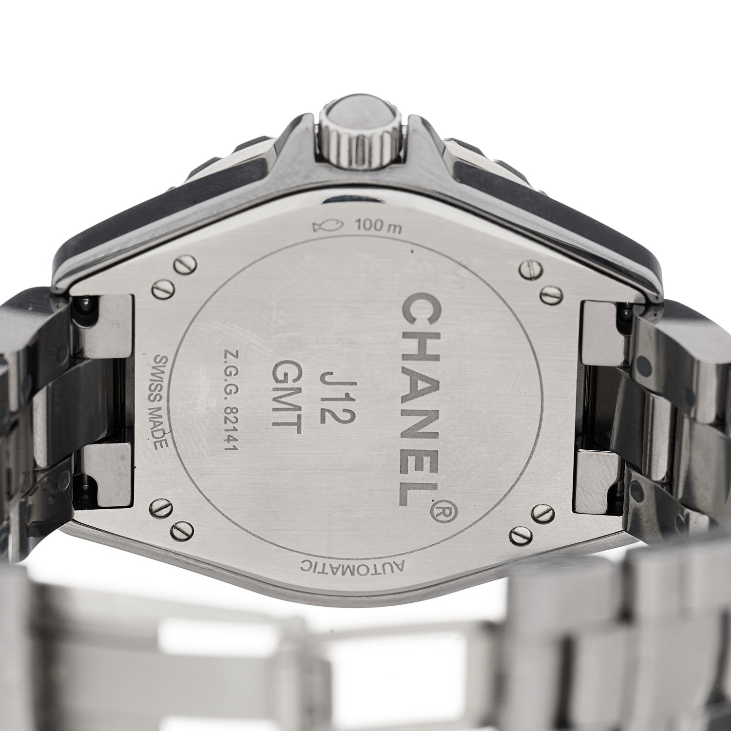Chanel Titanium Ceramic 41mm J12 GMT Automatic Watch 4 of 5