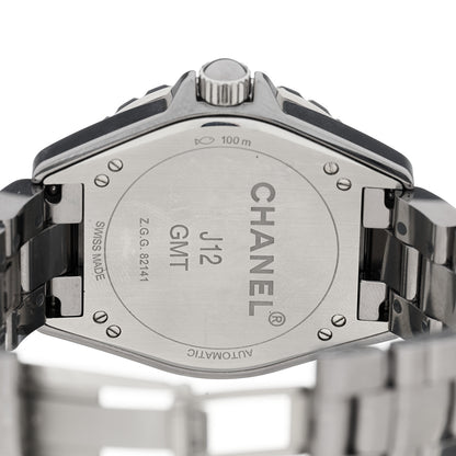 Chanel Titanium Ceramic 41mm J12 GMT Automatic Watch 4 of 5