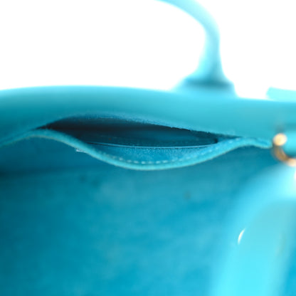 Saint Laurent Calfskin Nano Sac De Jour Turquoise 6 of 16