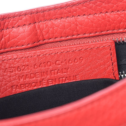 Balenciaga Vibrato Calfskin Classic Silver Hardware S City Rouge Cerise 7 of 13