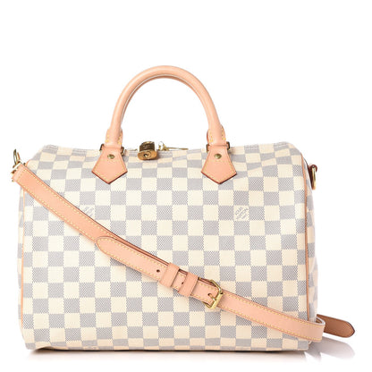 Louis Vuitton Damier Azur Speedy Bandouliere 30 1 of 15