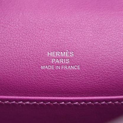 Hermes Swift Kelly Pochette Clutch Anemone 6 of 9