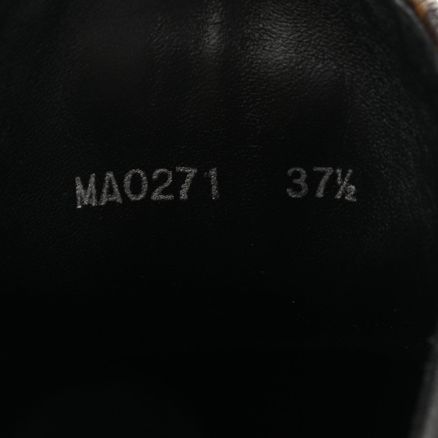 Patent Monogram LV Beaubourg Ankle Boots 37.5 Black