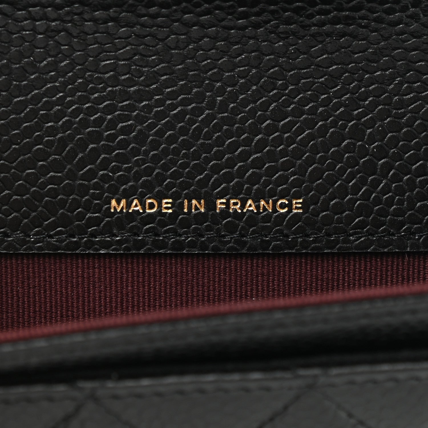 Chanel Caviar Quilted Flap Card Holder Wallet Black 7 of 9