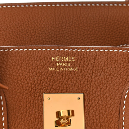 Hermes Togo Birkin 35 Gold 6 of 9