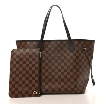 Louis Vuitton Damier Ebene Neverfull MM 3 of 10