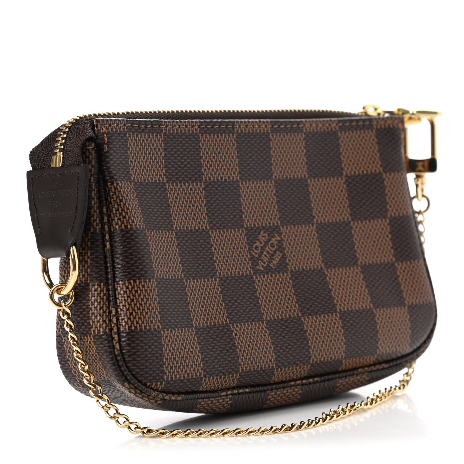 Louis Vuitton Damier Ebene Mini Pochette Accessories 2 of 7
