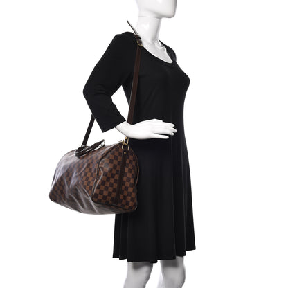 Louis Vuitton Damier Ebene Speedy Bandouliere 35 3 of 12