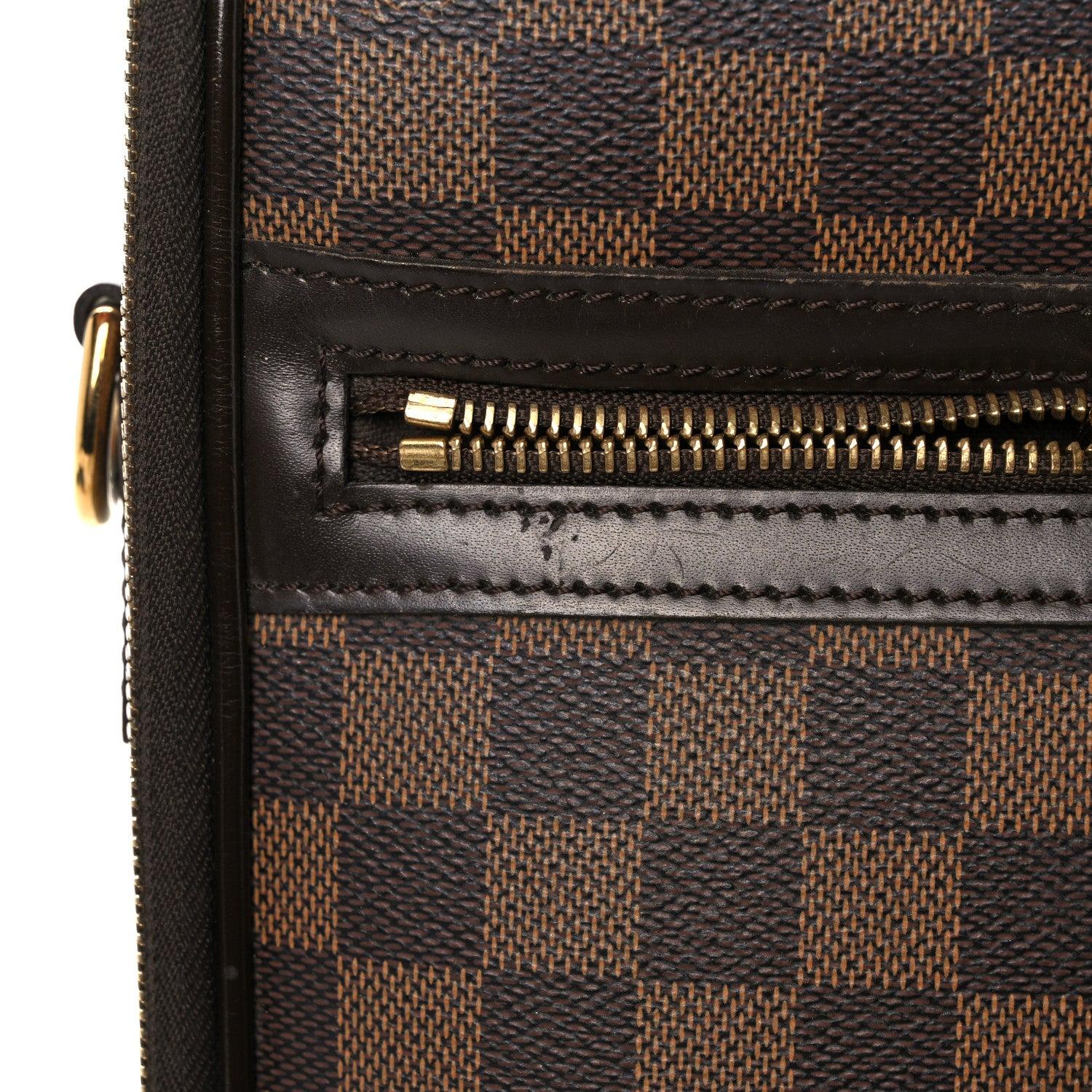 Louis Vuitton Damier Ebene Porte Ordinateur Sabana NM Computer Case 17 of 18