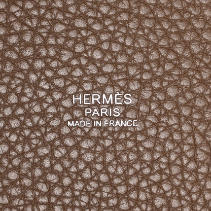 Hermes Taurillon Clemence Picotin Lock 18 PM Etoupe 6 of 11