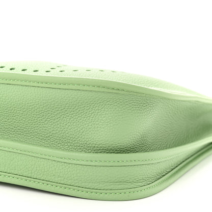 Hermes Taurillon Maurice Evelyne III PM Vert Criquet 10 of 11