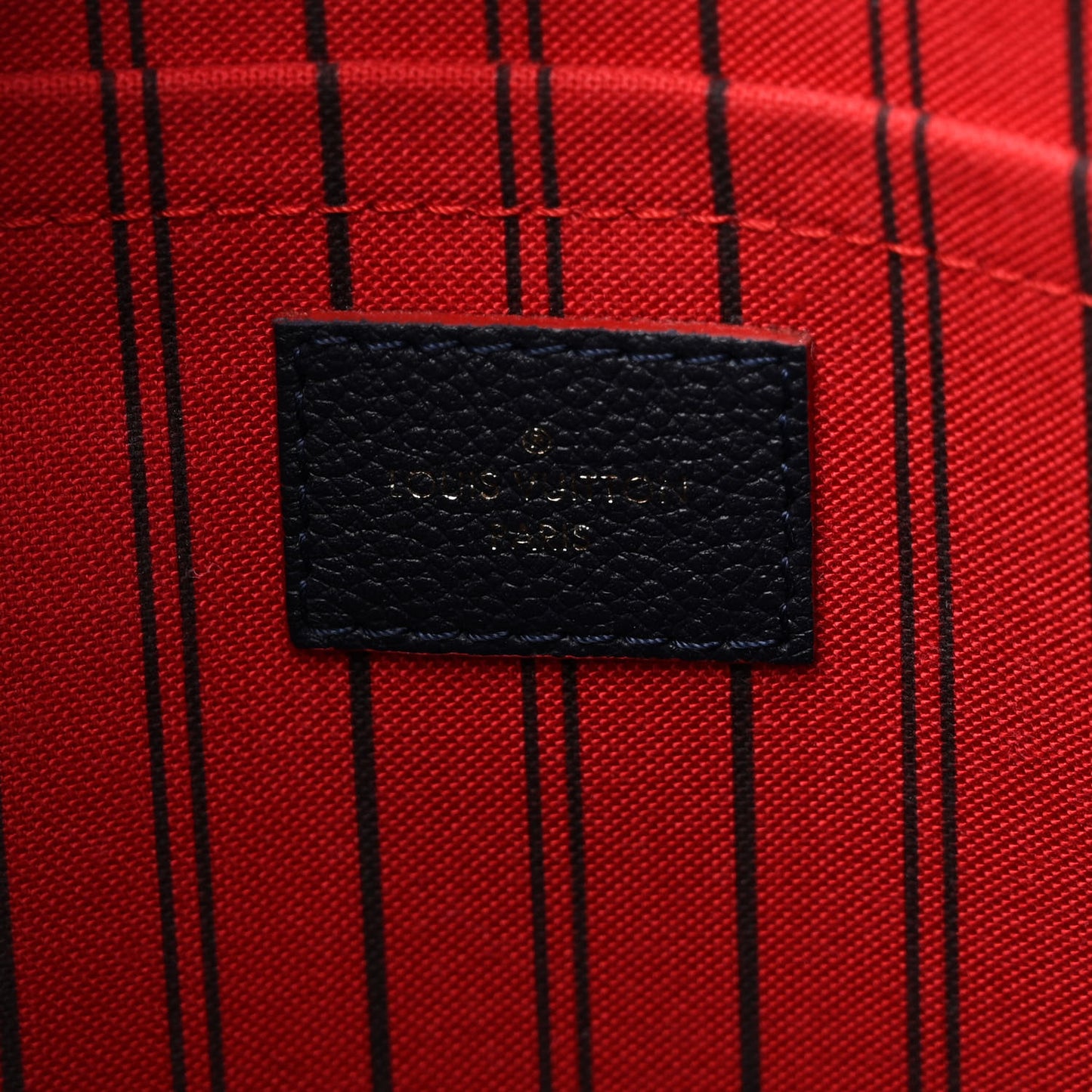 Empreinte Montaigne MM Marine Rouge