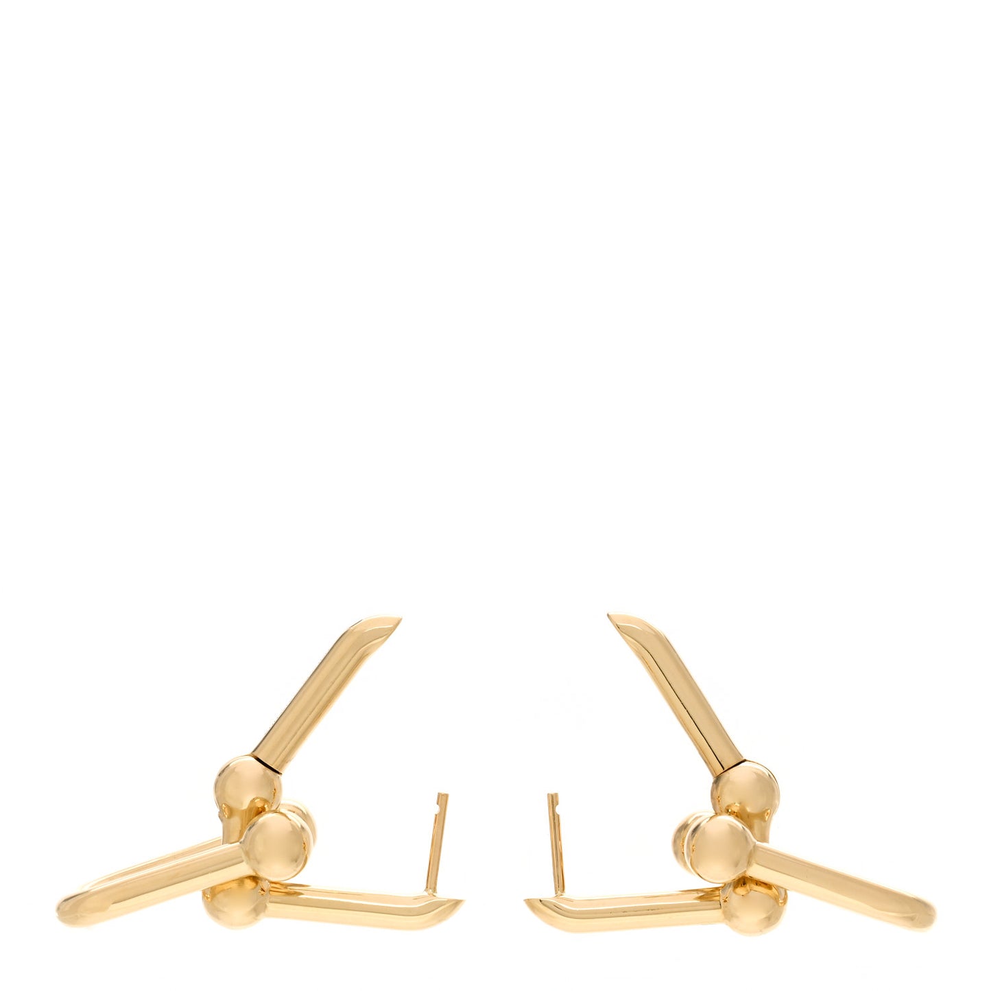 18K Yellow Gold Large HardWear Link Earrings