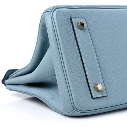 Hermes Togo JPG Shoulder Birkin II 42 Ciel 7 of 8